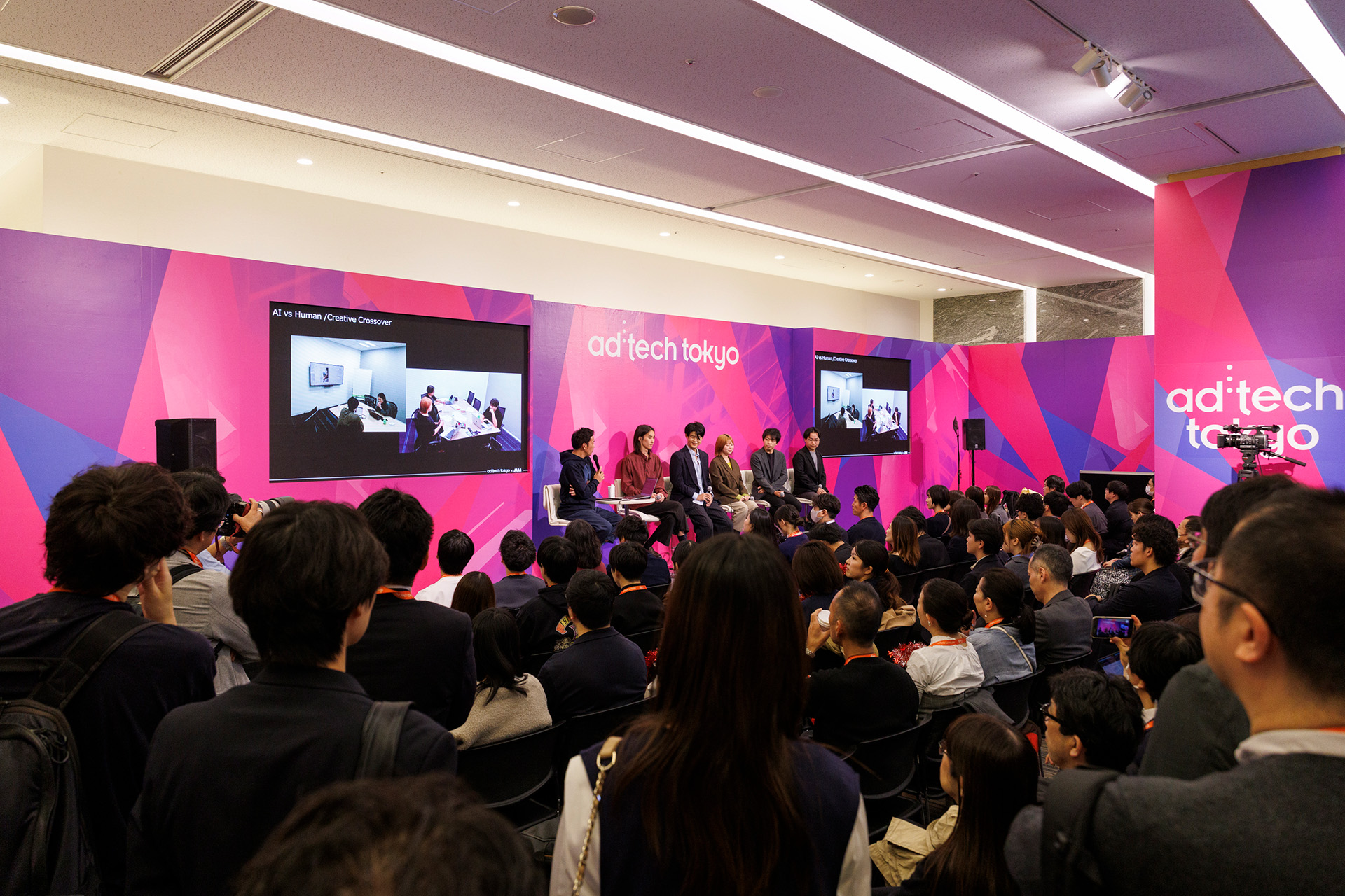 登壇の様子です。